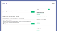 Desktop Screenshot of ellerau.net